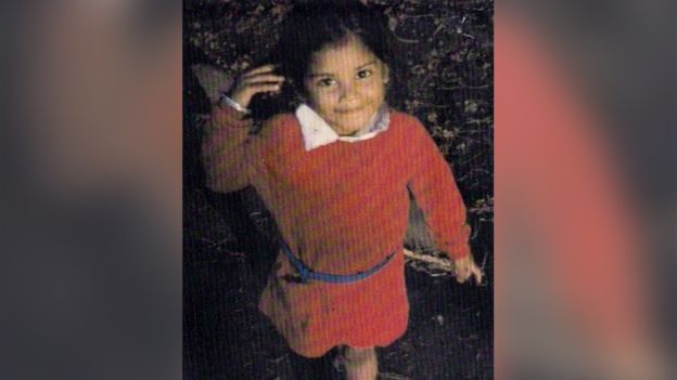 Rubie Marie, en una foto de cuando tenía 5 años. RUBIE MARIE