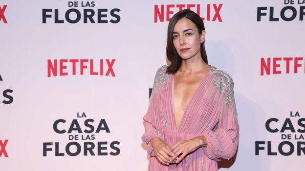 Cecilia Suárez interpreta el personaje de Paulina de la Mora en la serie La Casa de las Flores. (GETTY IMAGES)