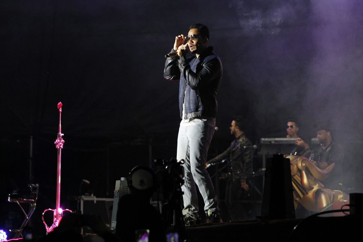 Romeo Santos visitó Guatemala como parte de su gira por Latinoamérica. (Foto: Paulo Raquec)