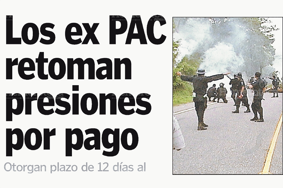 Expac protagonizan disturbios. (Foto: Hemeroteca PL)