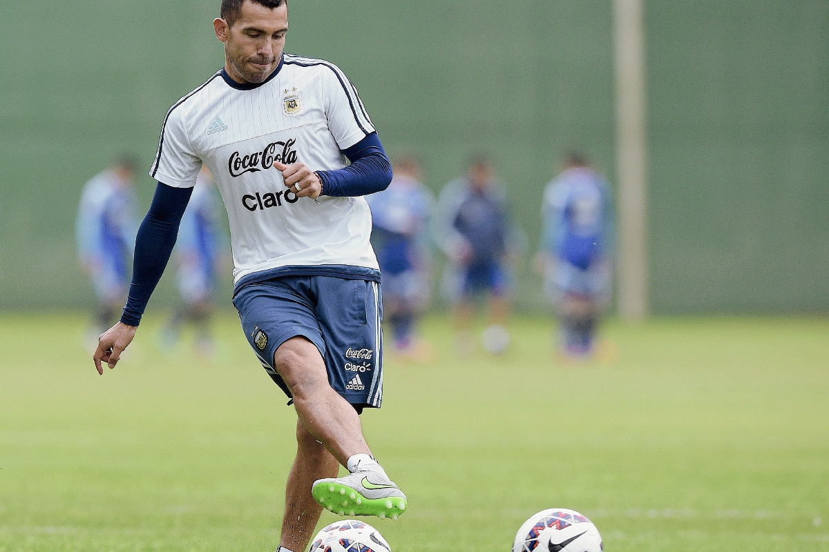 La presentación de Carlos Tévez con Boca Juniors será el próximo 7 de julio. (Foto Prensa Libre: AFP)