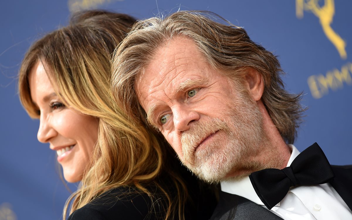 Felicity Huffman y William H. Macy.