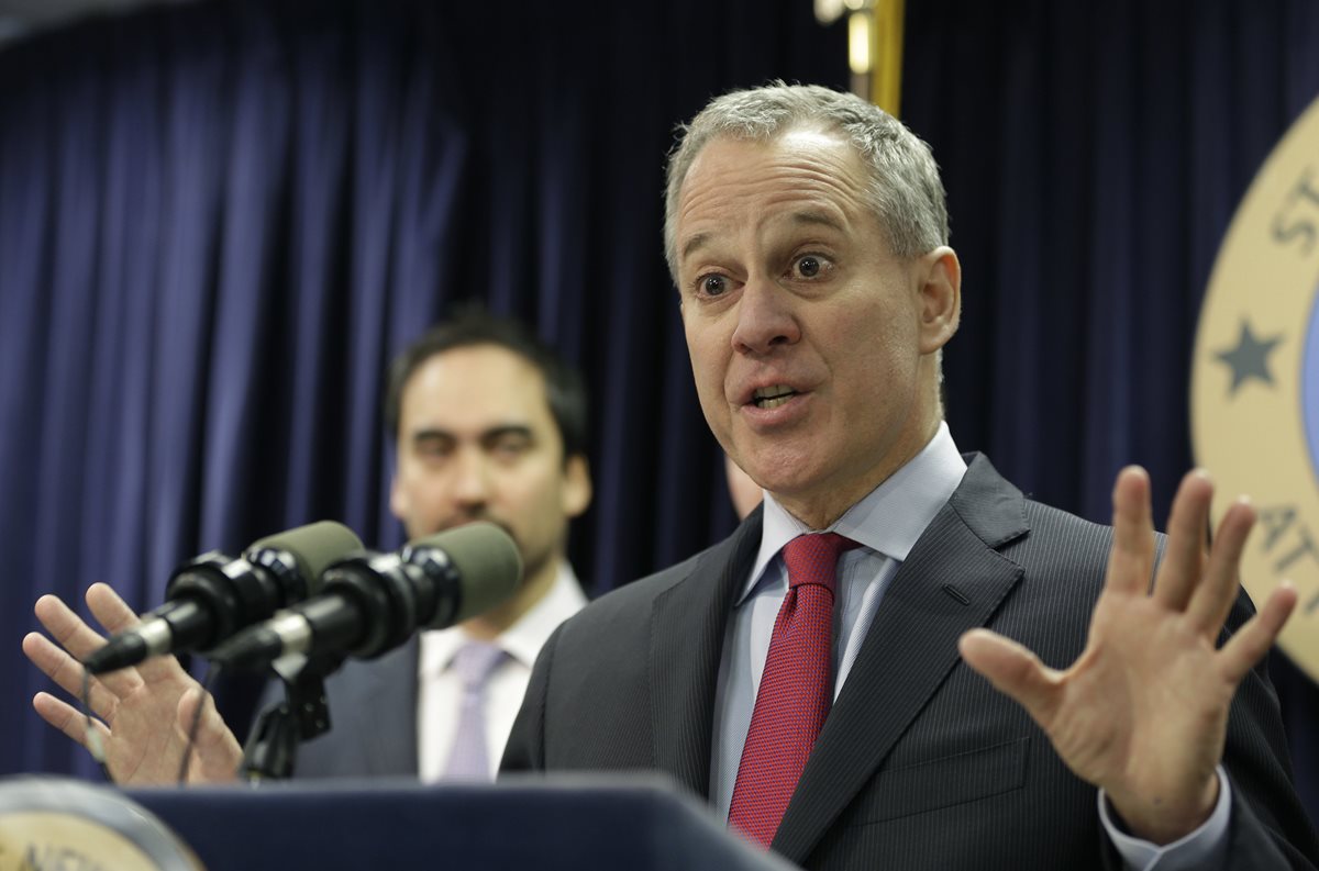 Éric Schneiderman, fiscal general de Nueva York, EE. UU. (Foto Prensa Libre: AP).