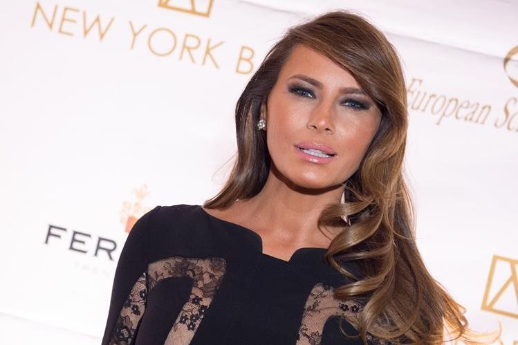 Melania Trump, esposa del candidado republicano a la presidencia de EE. UU., Donald Trump. (Foto Prensa Libre: AP).