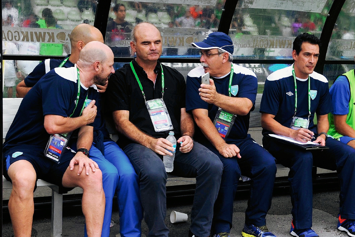 Los cambios de Sopegno durante el juego de ayer ante México pasaron inapercibidos. (Foto Prensa Libre: Óscar Felipe)