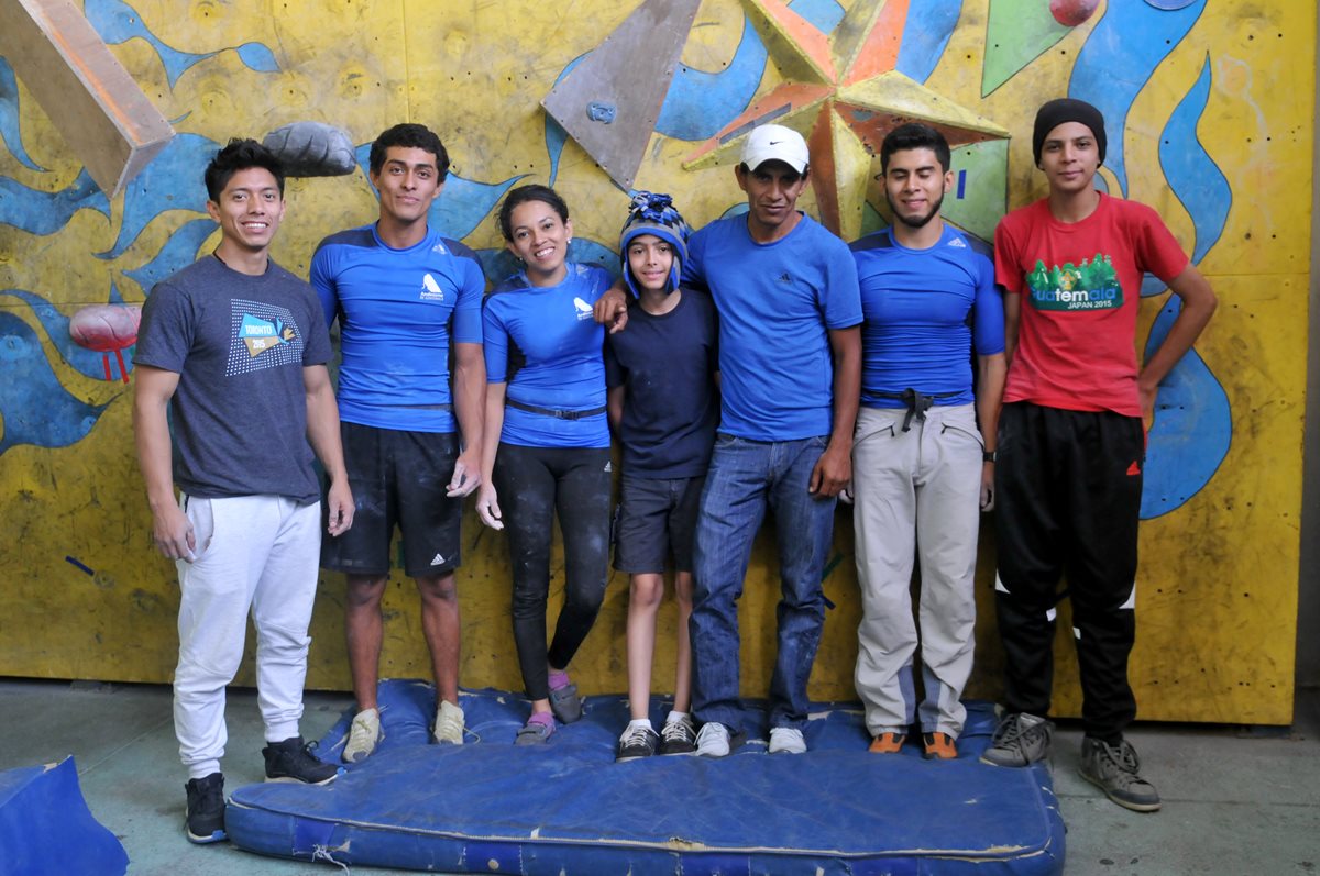 Atletas destacados de la Asociación Nacional de Andinismo.