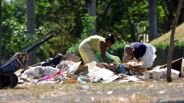 A finales de la década de los 80 Nicaragua vivía un gran descontento popular, entre otros factores, por la escasez de productos. (Getty Images)