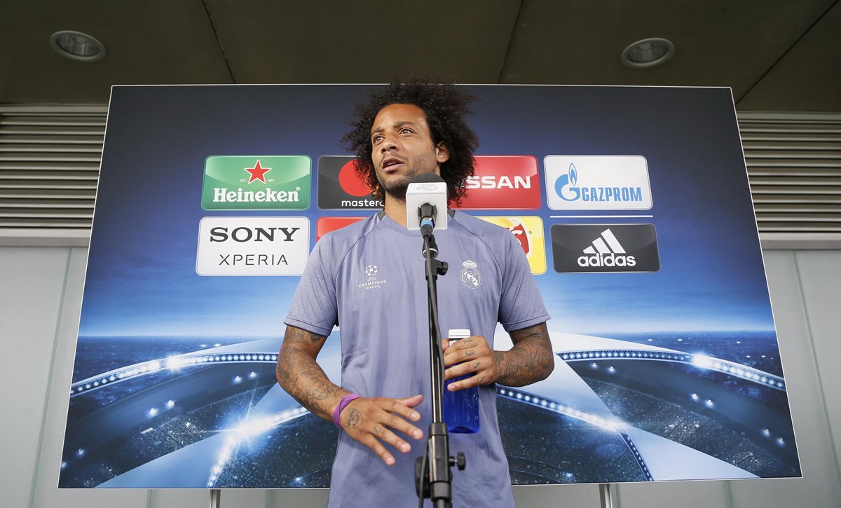 Marcelo dijo que el equipo está motivado luego de ganar la Liga. (Foto Prensa Libre: EFE)