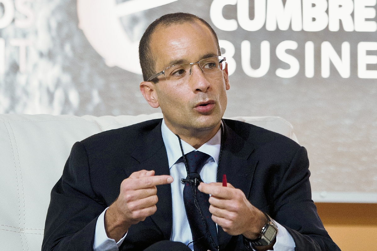 Marcelo Odebrecht, presidente de la compañía constructora Odebrecht en una conferencia de prensa en el 2012. El directivo fue detenido este viernes en Brasil. (Foto: Prensa Libre: AFP).