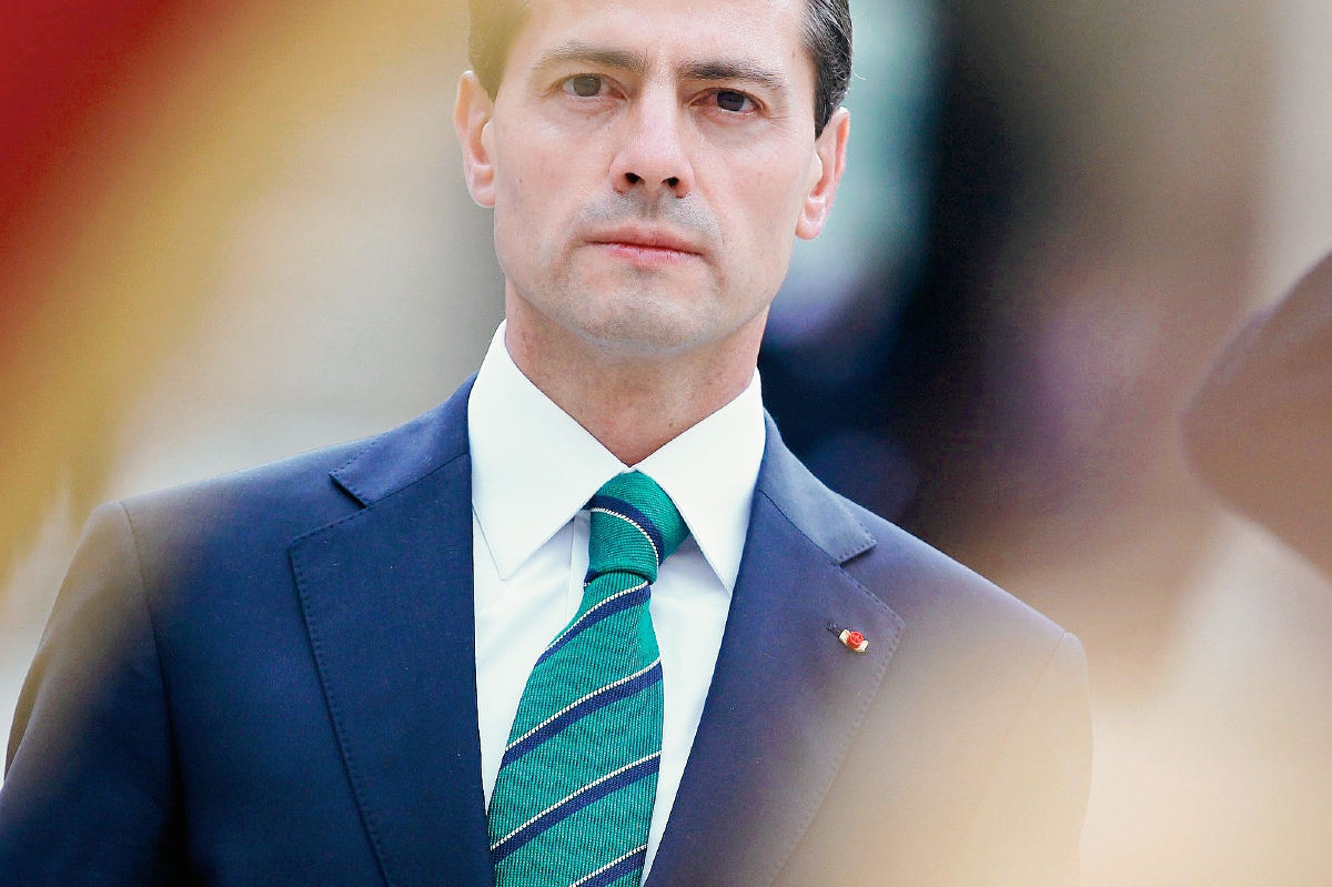 Enrique Peña Nieto, presidente de México. (Foto Prensa Libre: AFP).