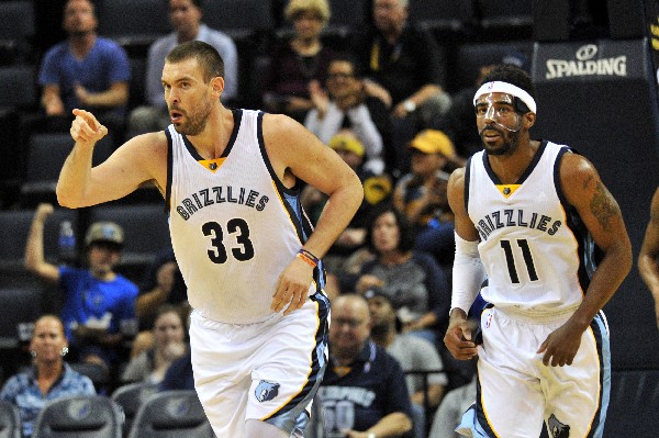 Marc Gasol está feliz de ser jugador de Memphis. (Foto Prensa Libre: AP)