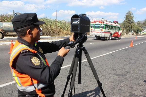 Las autoridades tienen varios puntos de control en la ruta Interamericana.