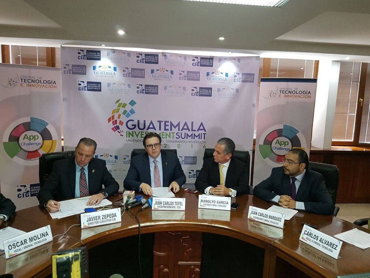Directivos de la CIG informaron sobre el foro. (Foto Prensa Libre: Cortesía CIG)