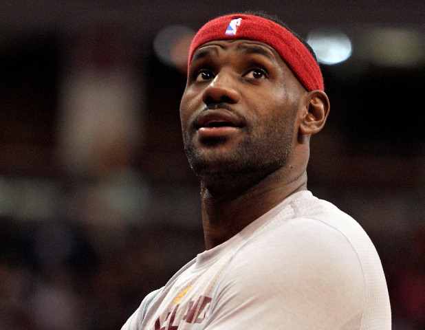 LeBron James, estrella de los Cavaliers de Cleveland. (Foto Prensa Libre: AP)