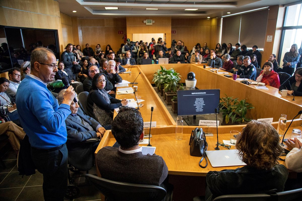 Conferencia en el Colegio de la Frontera Norte, autores del estudio, en la ciudad de Tijuana en Baja California, México. (Foto Prensa Libre: EFE)