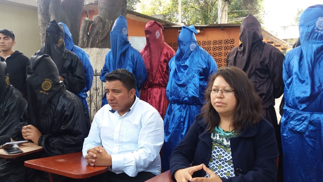 La Asociación de Estudiantes Universitarios de Occidente trasladó la manifestación para el 20 de septiembre. (Foto Prensa Libre: Fred Rivera)