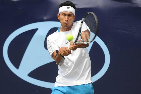 El guatemalteco Christopher Díaz avanzó a la final del Gatorade Open. (Foto Prensa Libre: Francisco Sánchez)