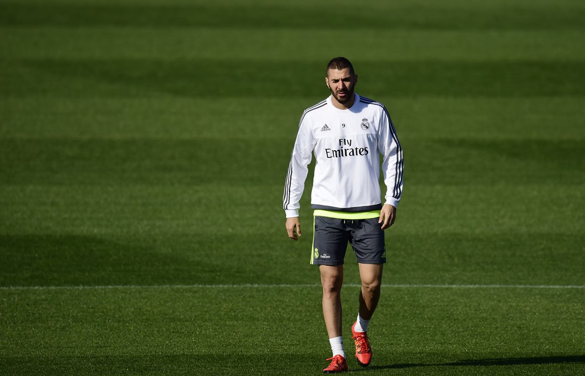 Karim Benzema se siente tranquilo por el caso de Valbuena y se enfoca en el Real Madrid. (Foto Prensa Libre: AFP)