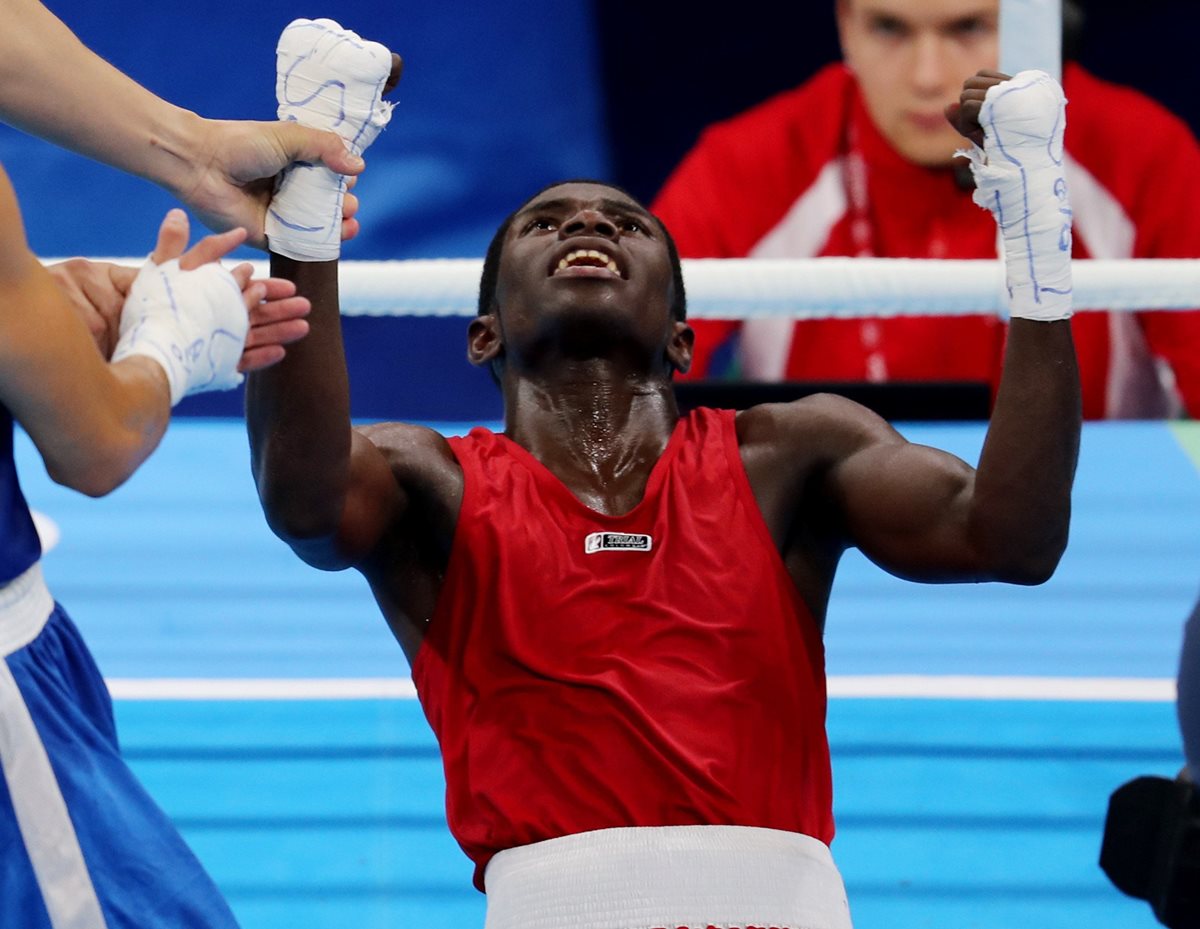 El colombiano Martínez tuvo una gran actuación en Río 2016 en boxeo. (Foto Prensa Libre: EFE)