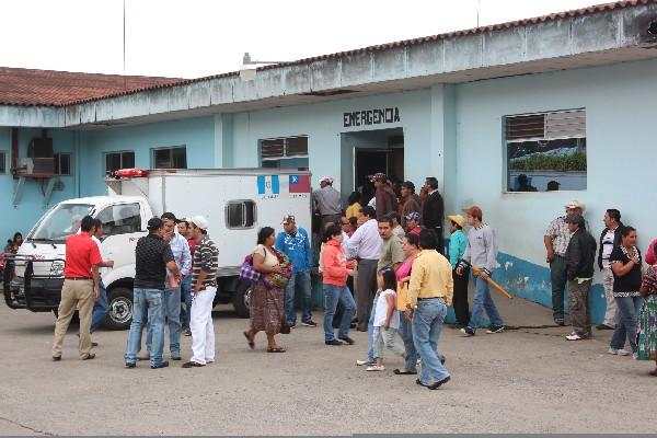 Hospital  donde murió  el empresario.