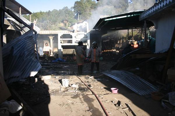 En esta foto de archivo se muestra uno de las coheterías que han explotado en San Andrés Xecul. (Foto Prensa Libre: Archivo de Carlos Ventura)<br _mce_bogus="1"/>