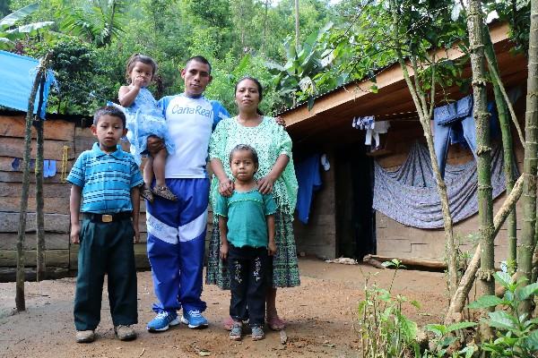 Su familia es su mayor motivación para destacar en el deporte. (Foto Prensa Libre: Eduardo Sam Chun)