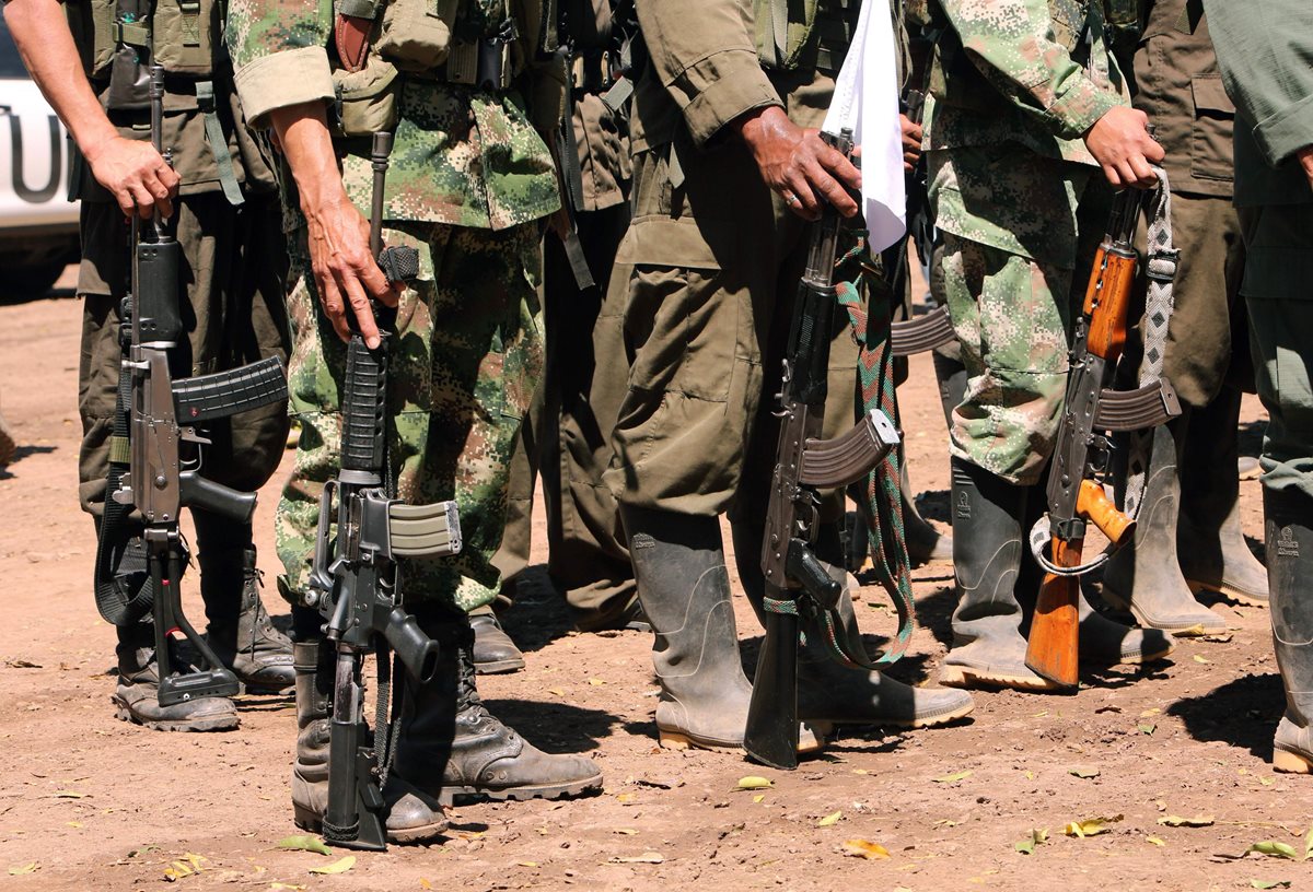 Guerrilleros de las Farc cobraron "impuesto de guerra" a la constructora Odebrecht. (Foto Prensa Libre: AFP)