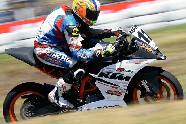 Marcos Reichert, captado el fin de semana en la Copa Duke, en el campeonato de automovilismo. (Foto Prensa Libre: Óscar Felipe)