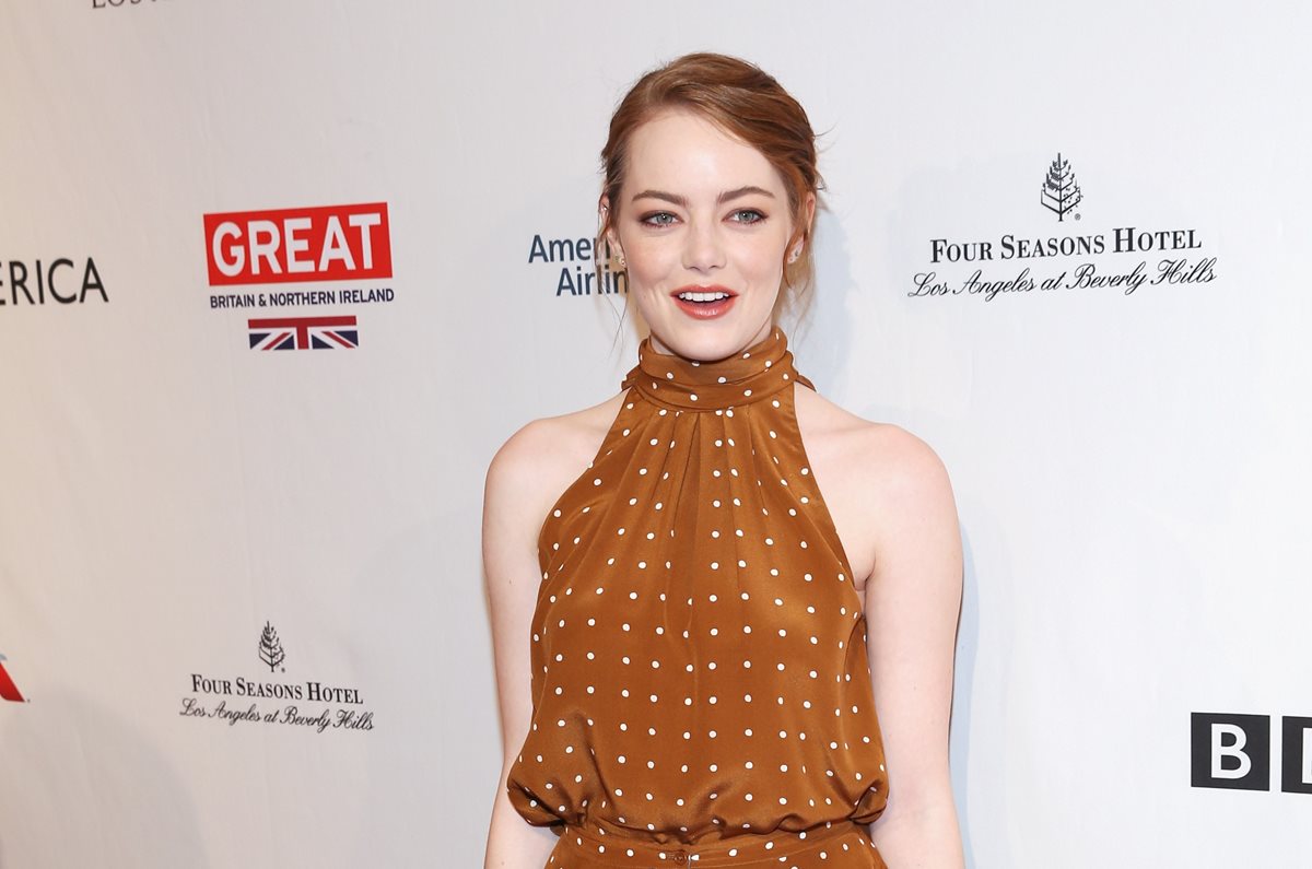 La actriz Emma Stone debutó en el cine en el 2007 con Superbad. (Foto Prensa Libre: AFP)