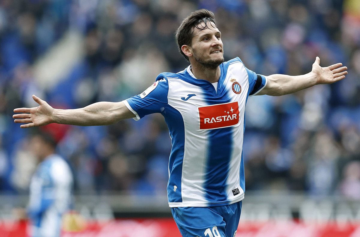 Piatti condujo al Espanyol al triunfo esta tarde en Cornellá-El Prat. (Foto Prensa Libre: EFE)