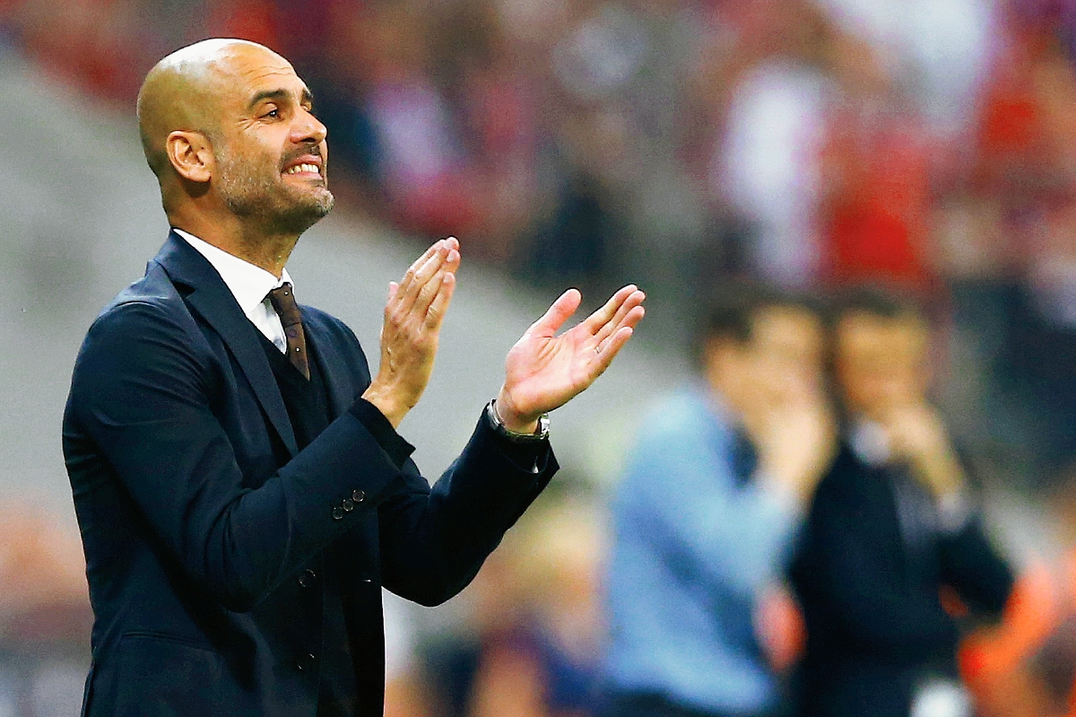 Pep Guardiola desea que BarcelONA gane la Champions. (Foto Prensa Libre: AP).