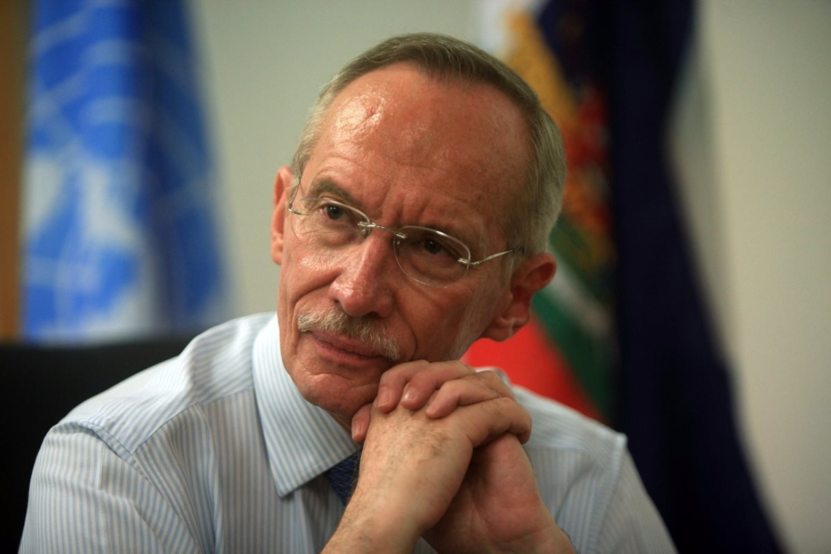 Edmond Mulet es nombrado como jefe de Gabinete por Ban Ki-moon secretario general de la ONU. (Foto Prensa Libre: Hemeroteca PL)