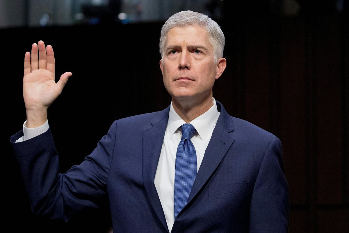 Neil Gorsuch fue aprobado por el senado. (Foto Prensa Libre: AFP)