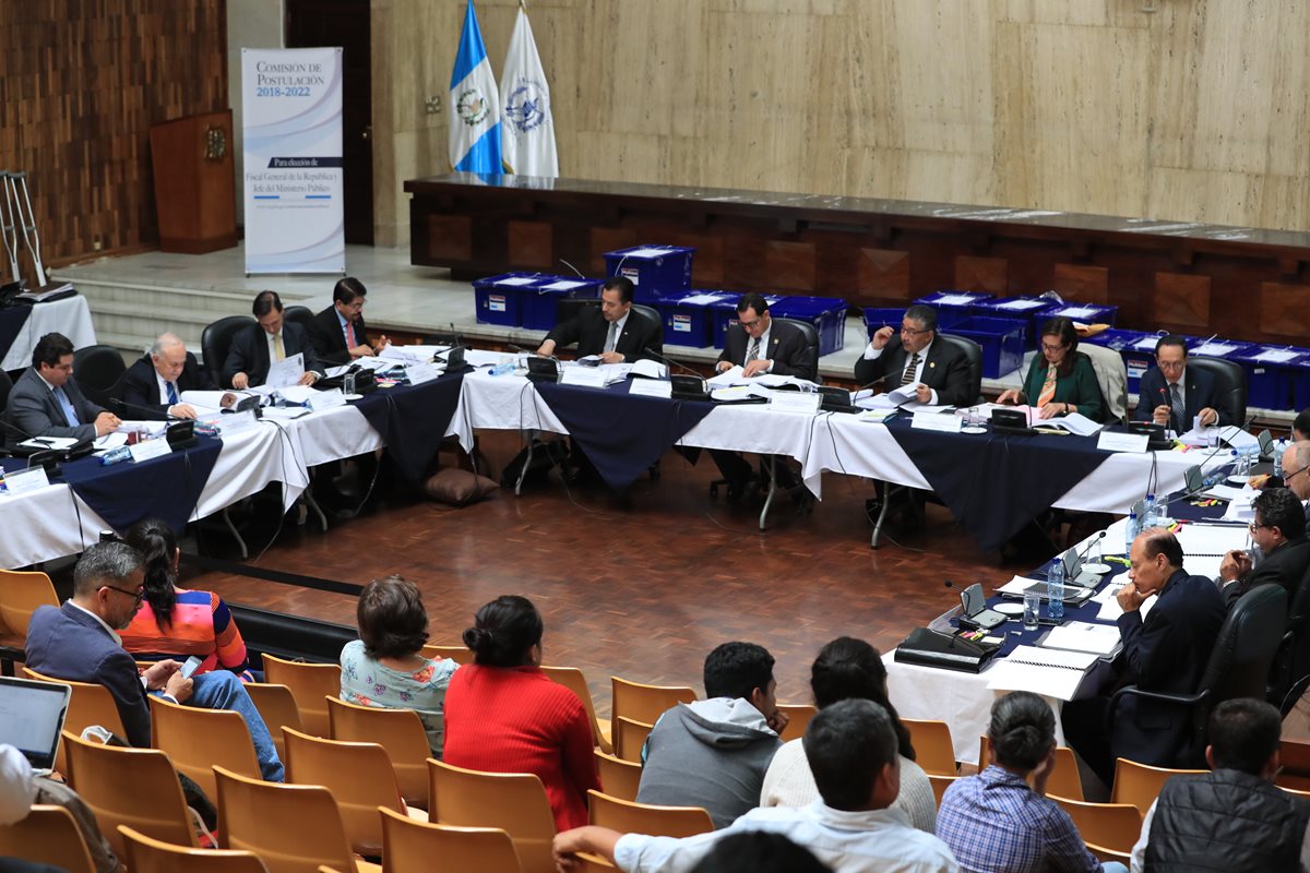 La comisión postuladora terminó el proceso de elección el pasado 16 de abril. (Foto Prensa Libre: Estuardo Paredes)