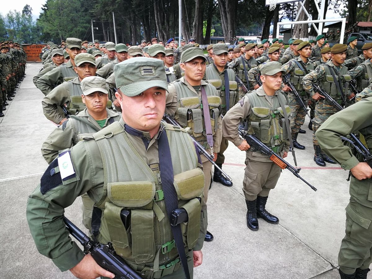 Elementos castrenses han llegado a San Marcos para incursionar entre Tajumulco e Ixchiguan.