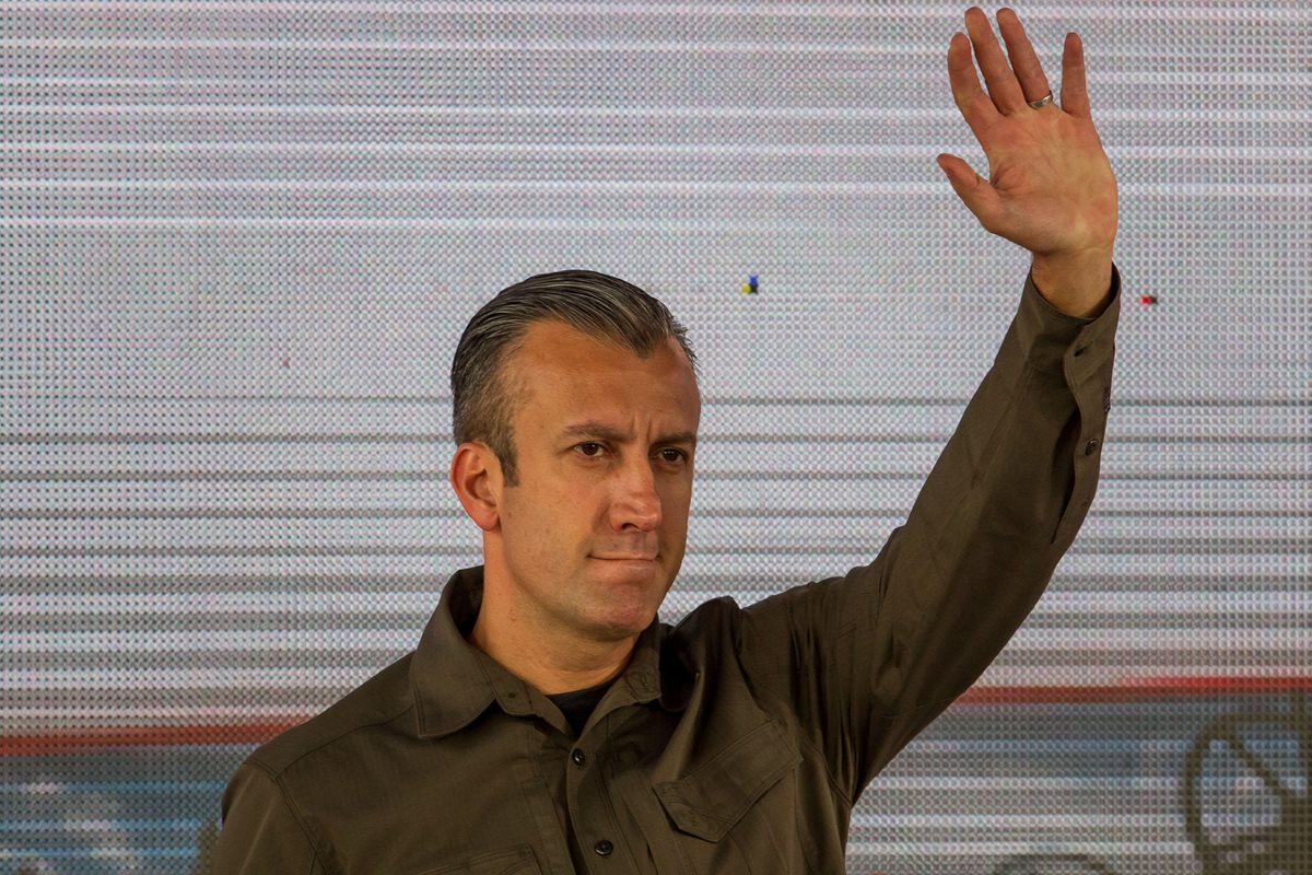 Fotografía del vicepresidente venezolano, Tareck El Aissami. (Foto Prensa Libre: EFE)