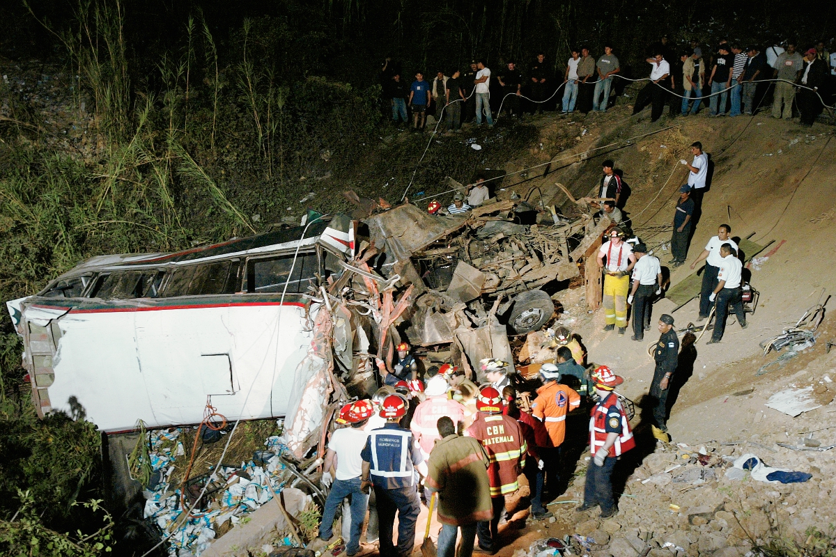 Los accidentes de tránsito en Guatemala son la segunda causa de muerte según Gobernación. (Foto Prensa Libre: Hemeroteca PL)