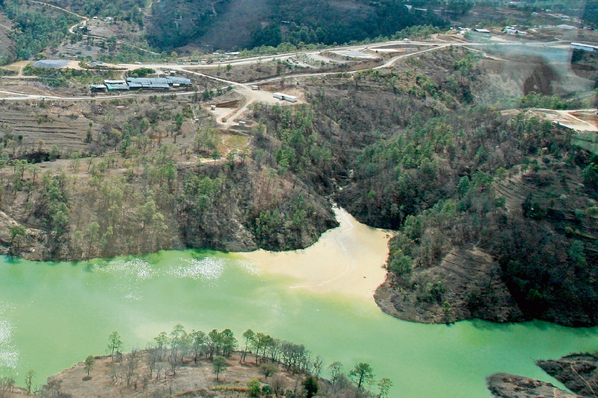 mina marlin, San Marcos, utiliza grandes cantidades de agua.