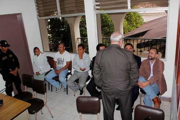 Audiencia en la cual Juan Veliz fue ligado a proceso. (Foto Prensa Libre: Archivo)