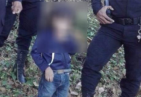 Niño fue localizado este jueves en Villa Canales. (Foto Prensa Libre: Tomada del Facebook PMT Villa Canales).