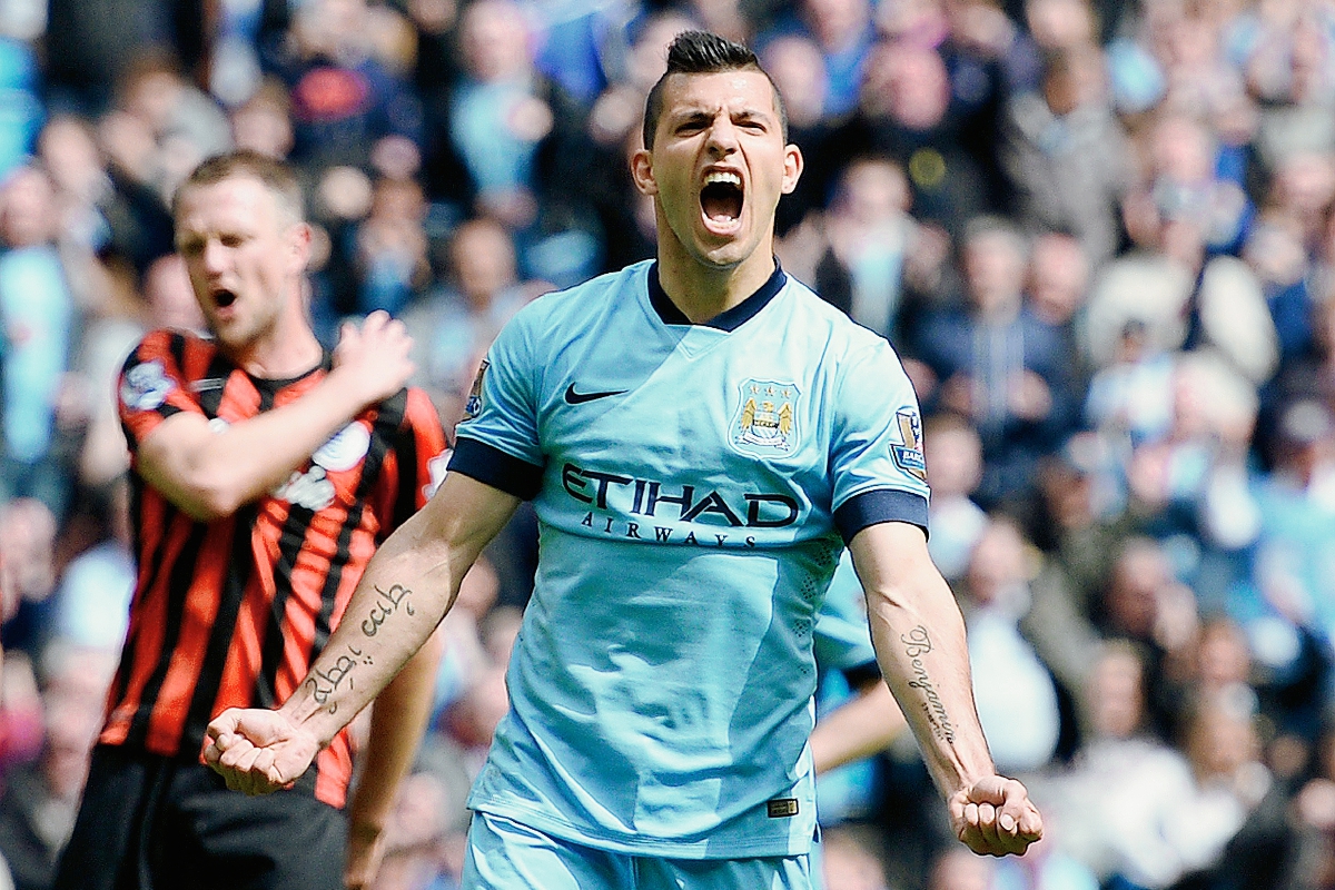 El argentino sigue acrecentando su cuenta goleadora en la Premier. (Foto Prensa Libre: AFP)