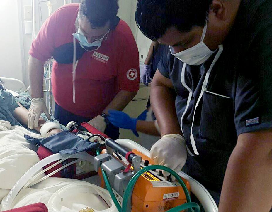 Suman seis adolescentes trasladadas a hospitales en Estados Unidos. (Foto Prensa Libre: Ministerio de Salud)