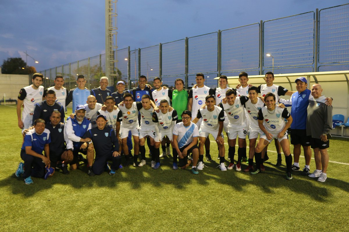 La Selección Nacional se prepara para enfrentar a Israel este jueves. (Foto Prensa Libre: Fedefut)