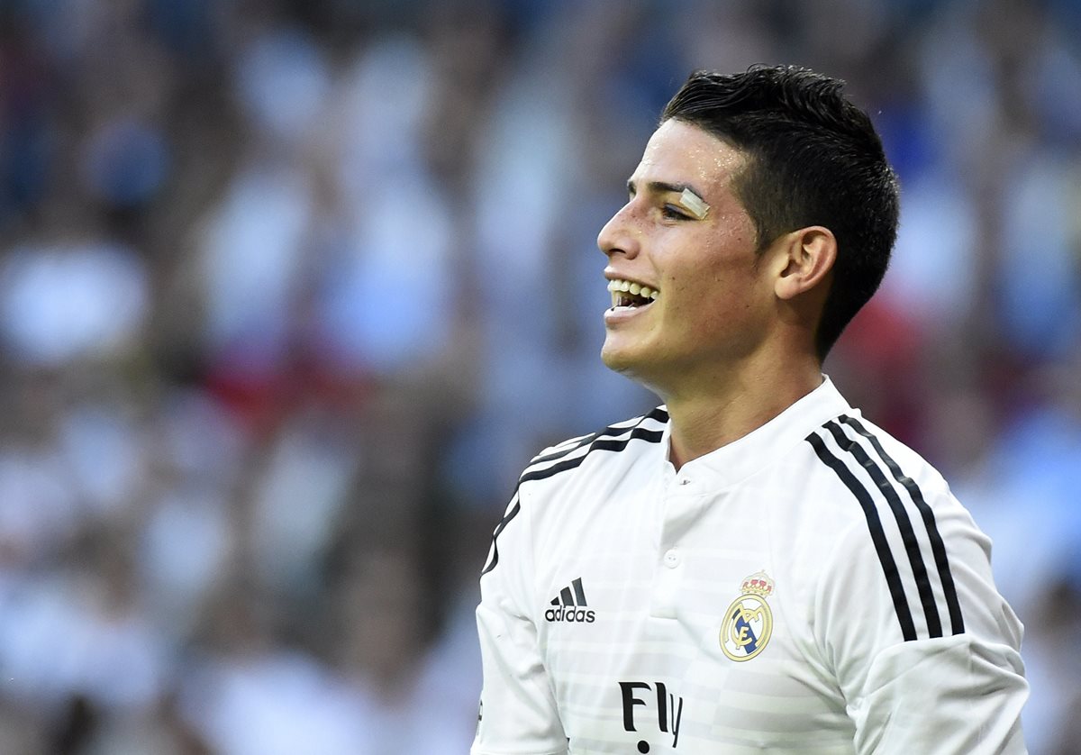 James Rodríguez inició el año con una persecución policiaca. (Foto Prensa Libre: AP)