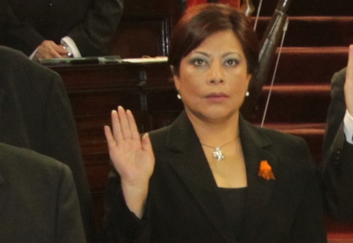 Mirma Figueroa de Coro se declaró diputada independiente. (Foto Prensa Libre: Hemeroteca PL)