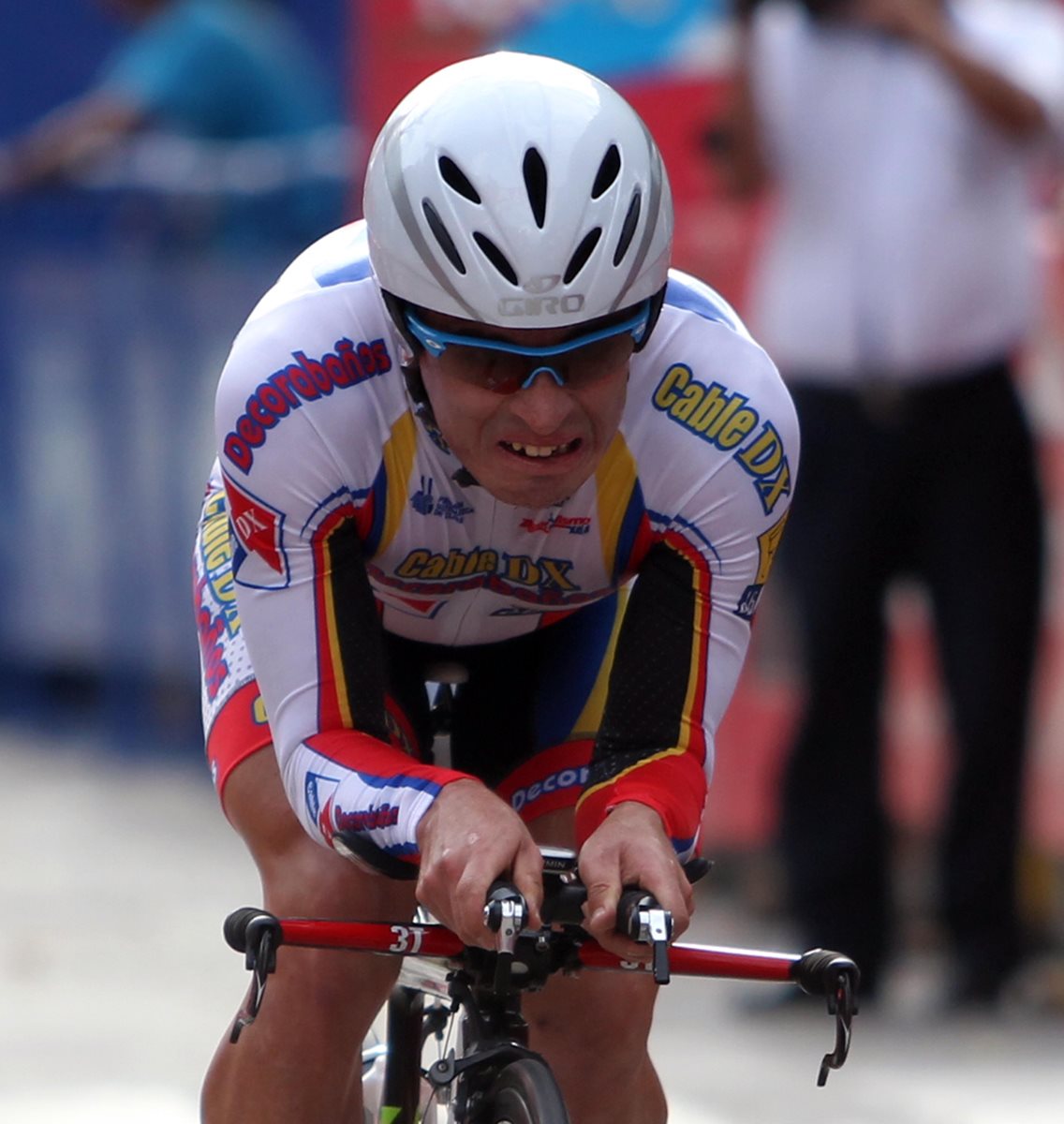 Manuel Rodas terminó en el segundo puesto de la prueba por puntos en Aguas Calientes, México. (Foto Prensa Libre: Hemeroteca PL)