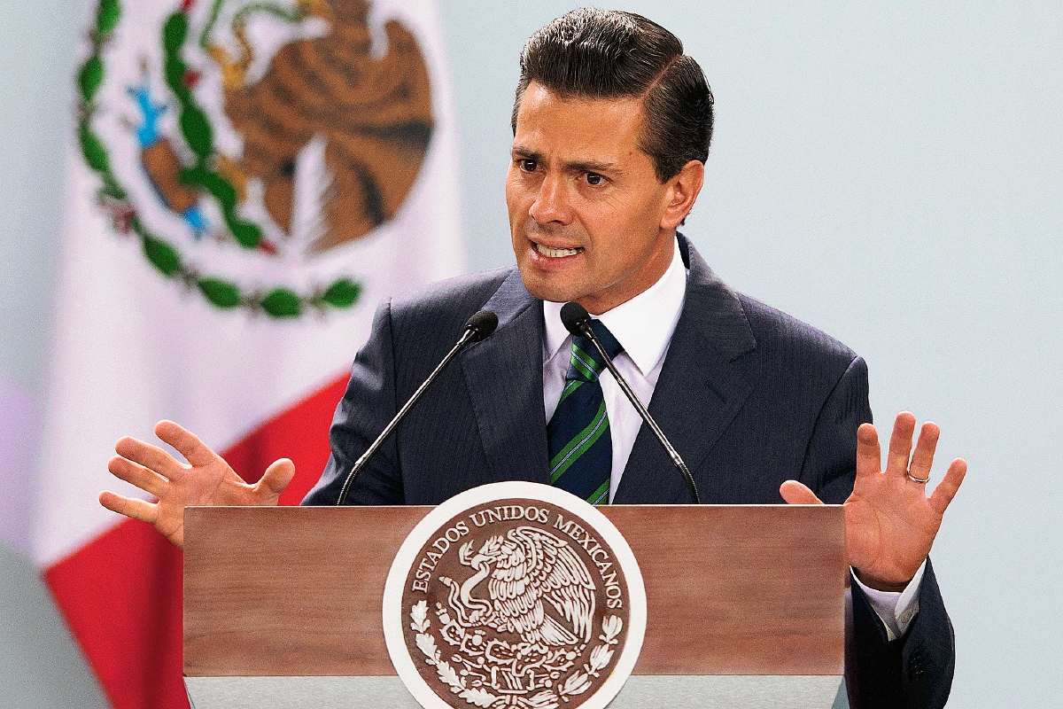 El presidente mexicano Enrique Peña Nieto encabeza listado de personajes de Twitter en Latinoamérica (Foto Prensa Libre: AP)