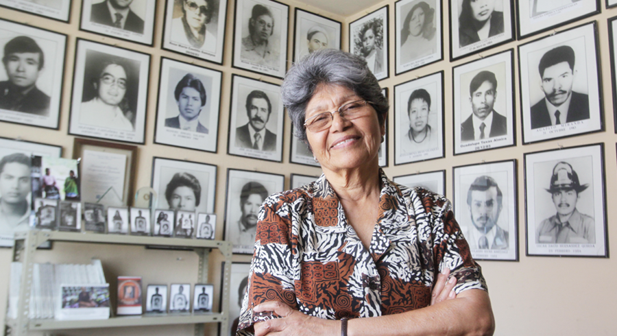 La activista Aura Elena Farfán fue seleccionada para recibir el premio Mujeres de Coraje, el cual entrega el Departamento de Estado de EE. UU. (Foto Prensa Libre: Foto Cortesía).