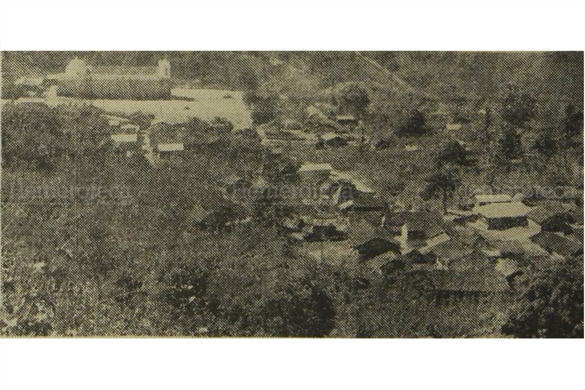 Santa Catarina Ixtahuacán, Sololá, ya se hundía en 1971. (Foto: Hemeroteca PL)