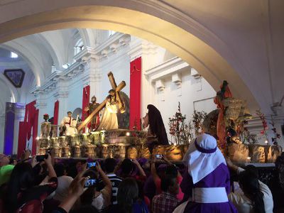 El usuario @mjnatareno compartió esta fotografía a través de su cuenta de Twitter, desde Antigua Guatemala.